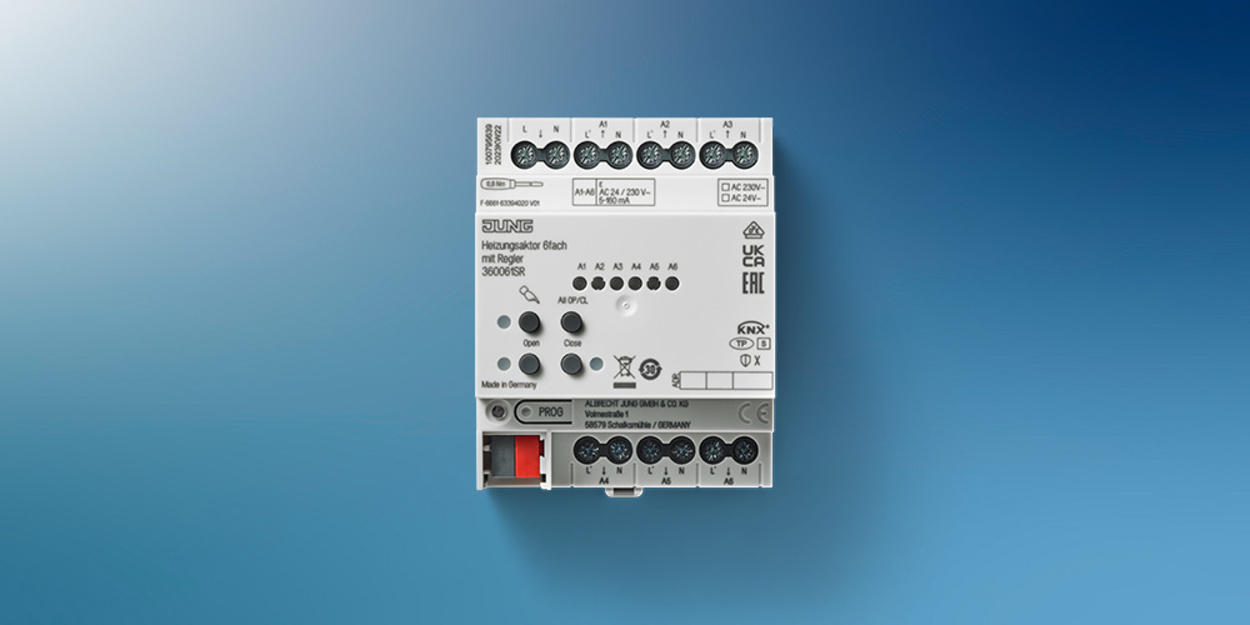 KNX Heizungsaktor 6-fach bei Elektro Hufnagel in Roding