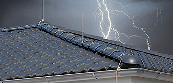 Äußerer Blitzschutz bei Elektro Hufnagel in Roding